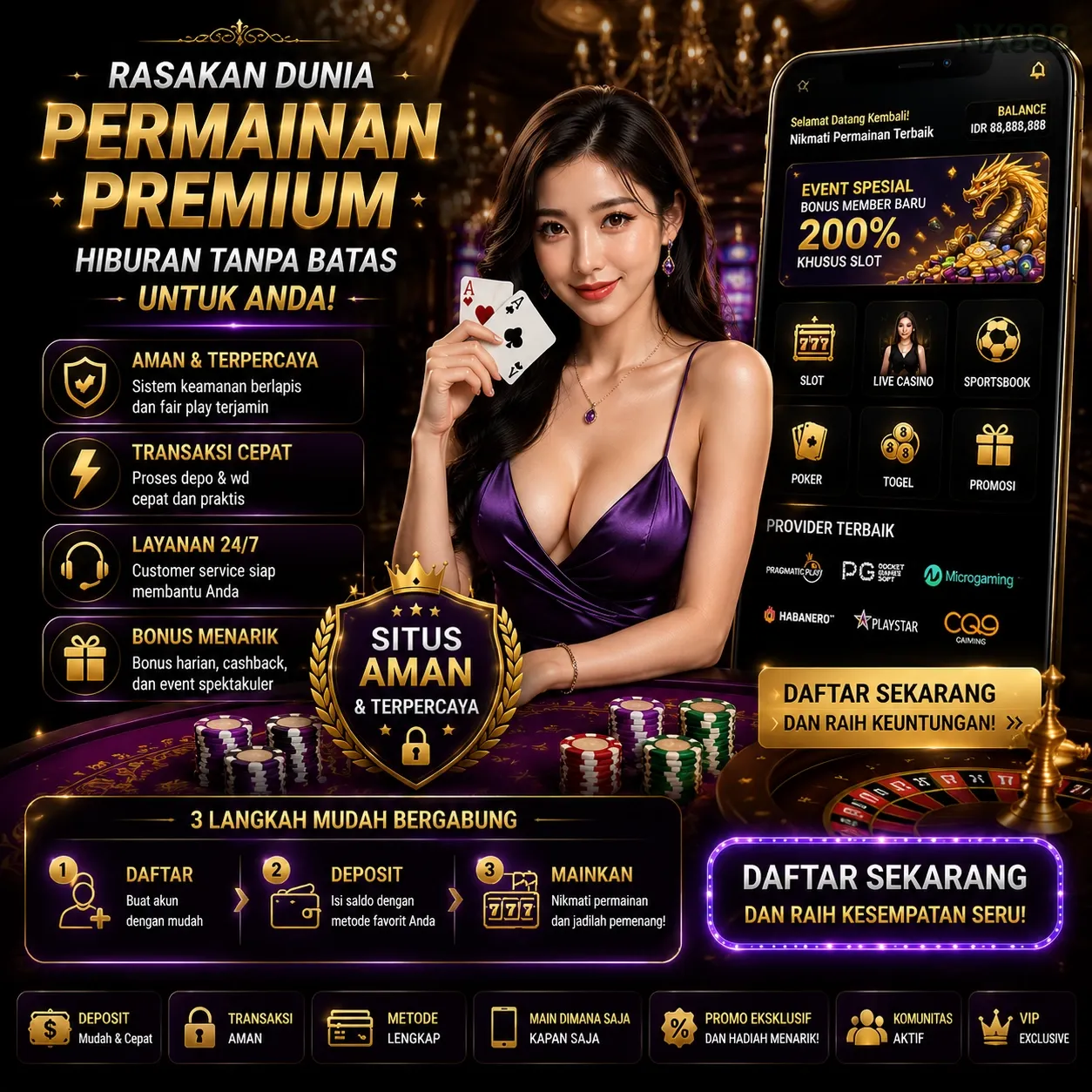 Ikon aplikasi nx888 resmi